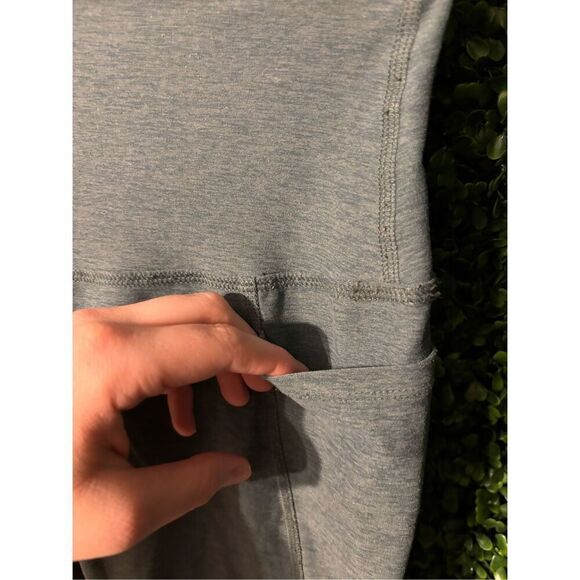 Beyond Yoga High Rise 24 Inch Length Leggings Size Small Blue Green - Picture 2 of 4